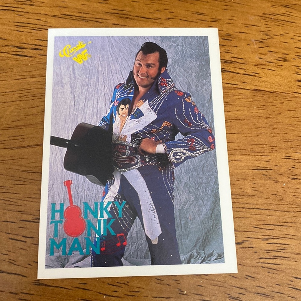 WWE Honky Tonk Man Card 1989